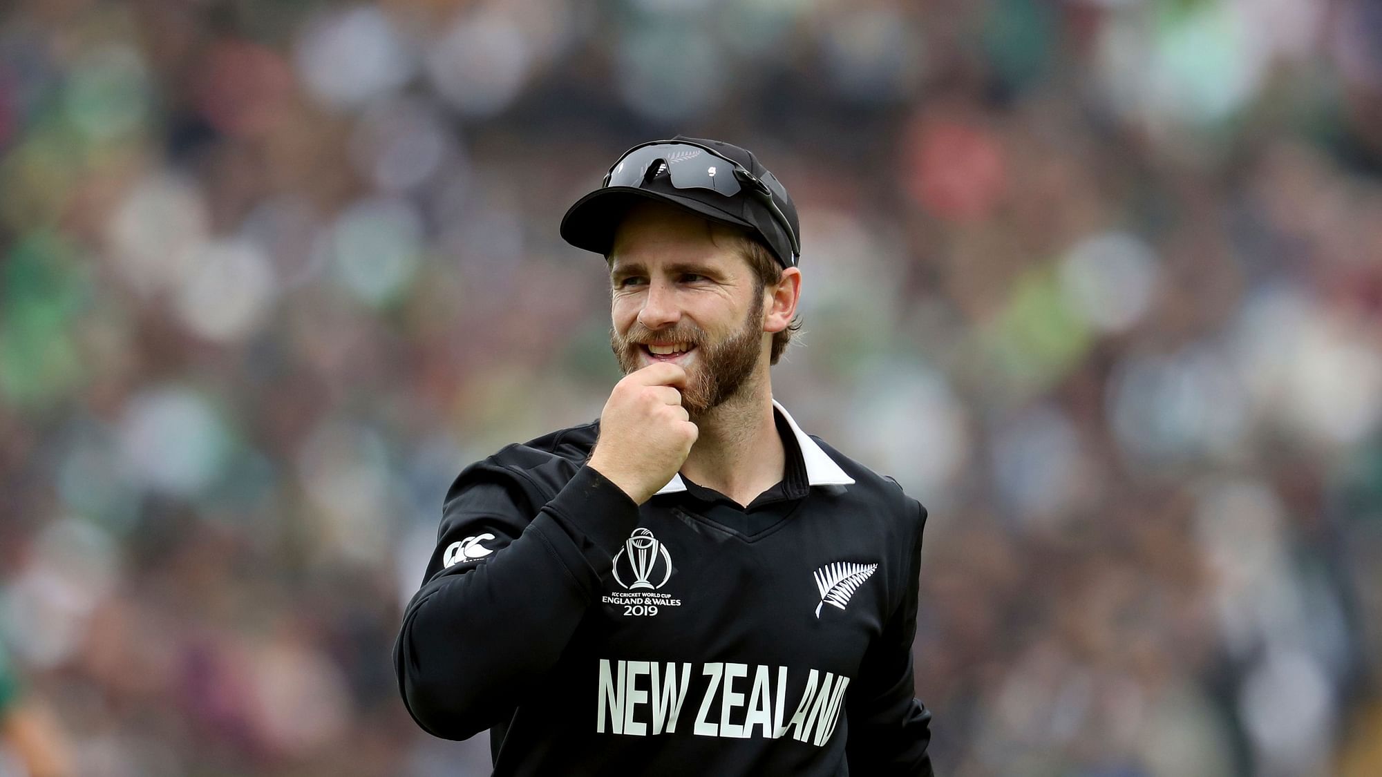 New Zealand’s captain Kane Williamson during the Cricket World Cup match between New Zealand and Pakistan at the Edgbaston Stadium in Birmingham, England, Wednesday, 26 June, 2019.