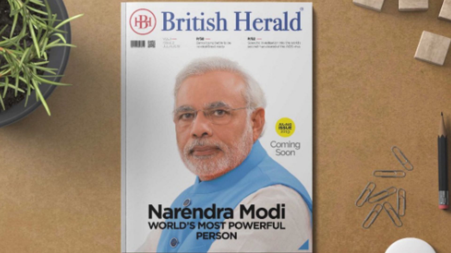 A UK-based magazine has declared Prime Minister Narendra Modi as the world’s most powerful person.