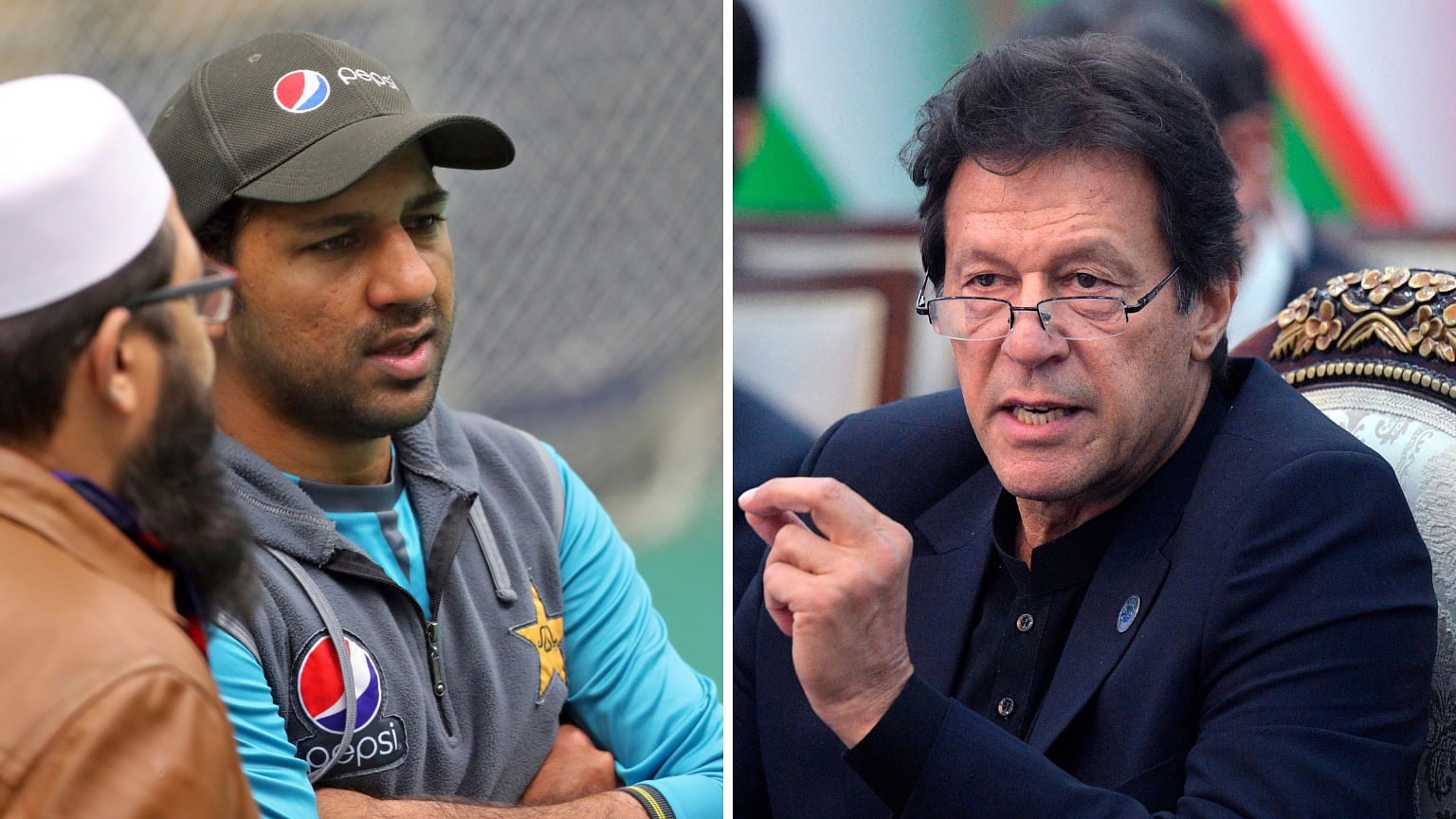 Imran Khan described Sarfaraz Ahmed as a “courageous captain” and asked to give best against the arch-rivals.