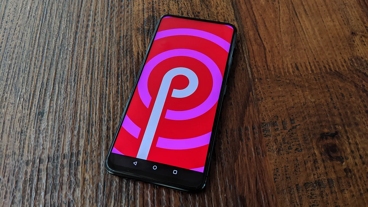 Stock Android Pie version running on the phone.