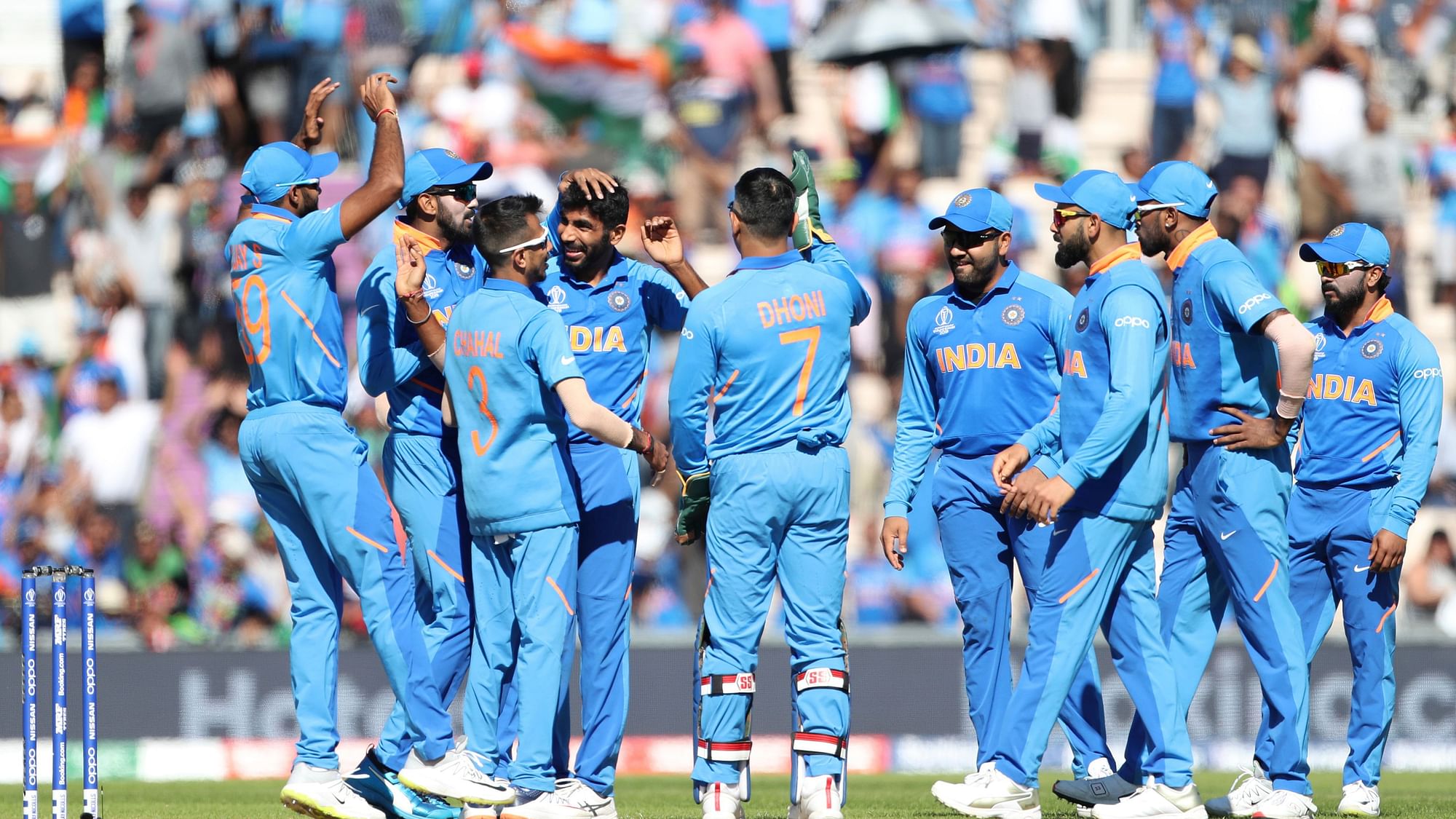 India maintained their unbeaten run in this World Cup campaign intact.&nbsp;