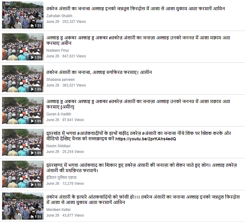 The video is viral on Facebook.