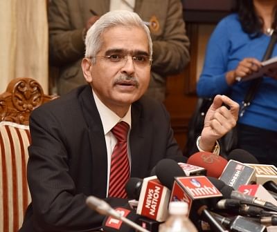 Shaktikanta Das. (File Photo: IANS)