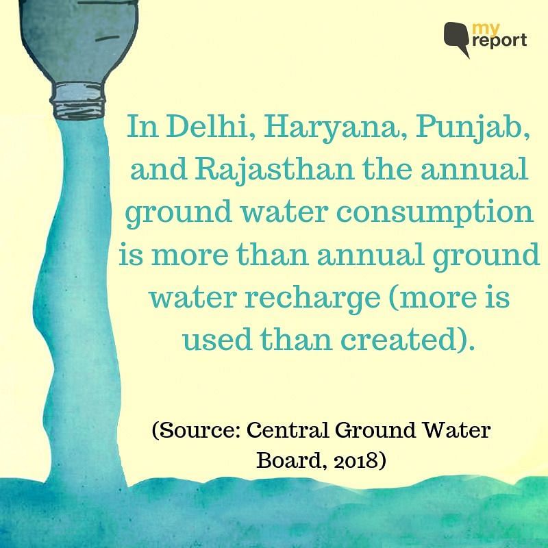 A NITI Aayog report states that 40% of Indian population will have no access to drinking water by the year 2030.