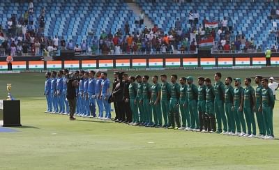 Indian and Pakistani players. (File Photo: Surjeet Yadav/IANS)