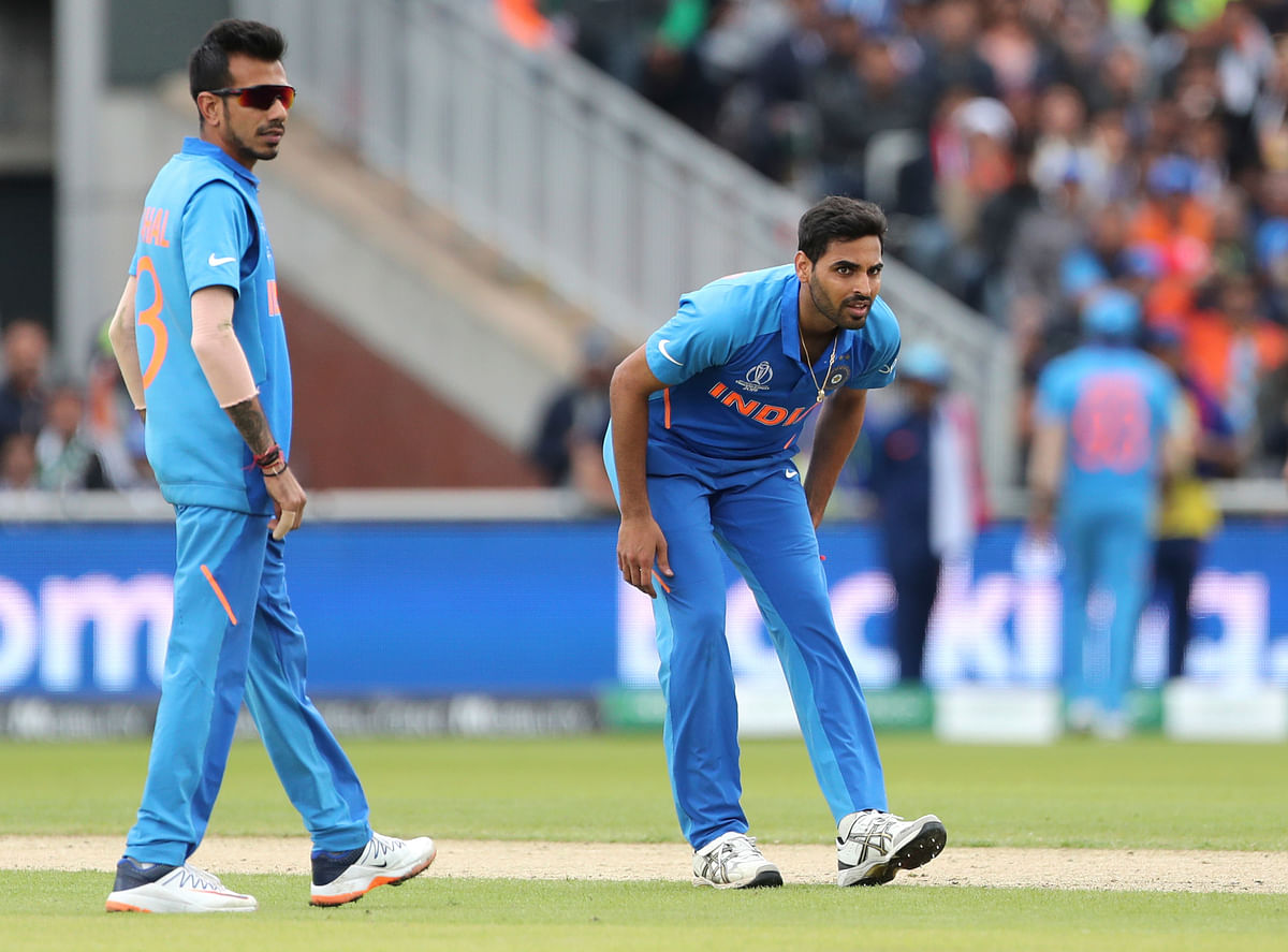Bhuvneshwar Kumar injured his left hamstring and has been ruled out of the match against Pakistan.