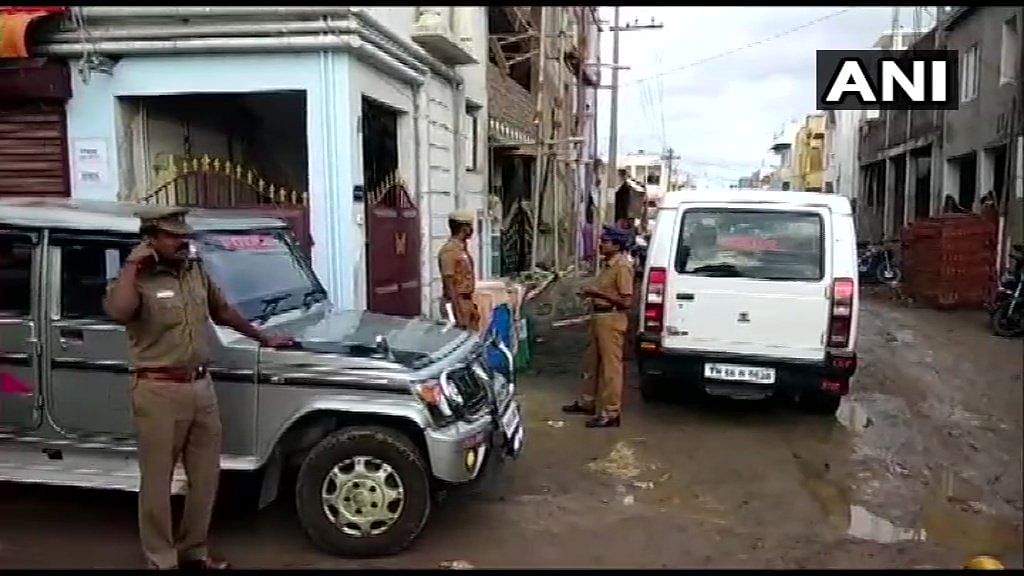 Visuals from Coimbatore, where the NIA conducted raids across seven locations over suspicion of IS links.