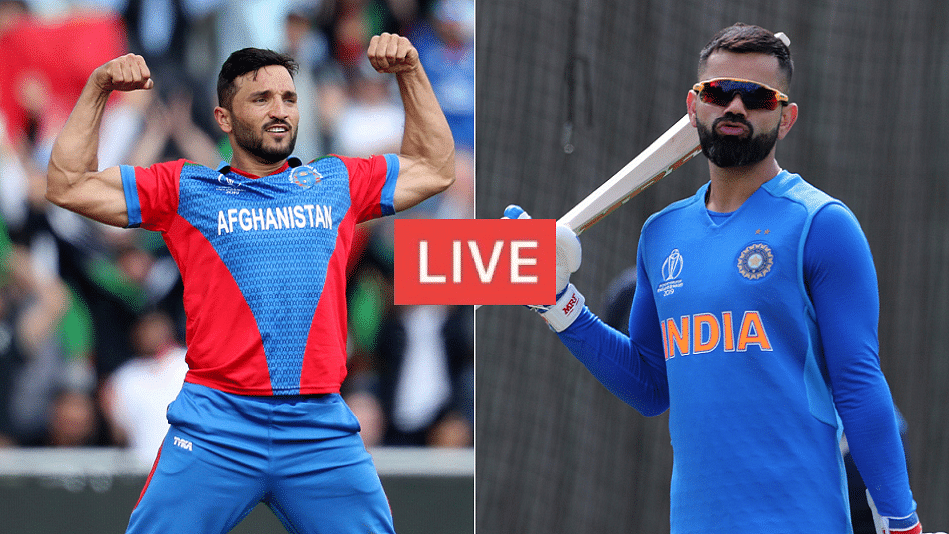 India vs Afghanistan LIVE Score Streaming Online: All you need to know about the Ind vs Afg match at the ICC Cricket World Cup 2019.