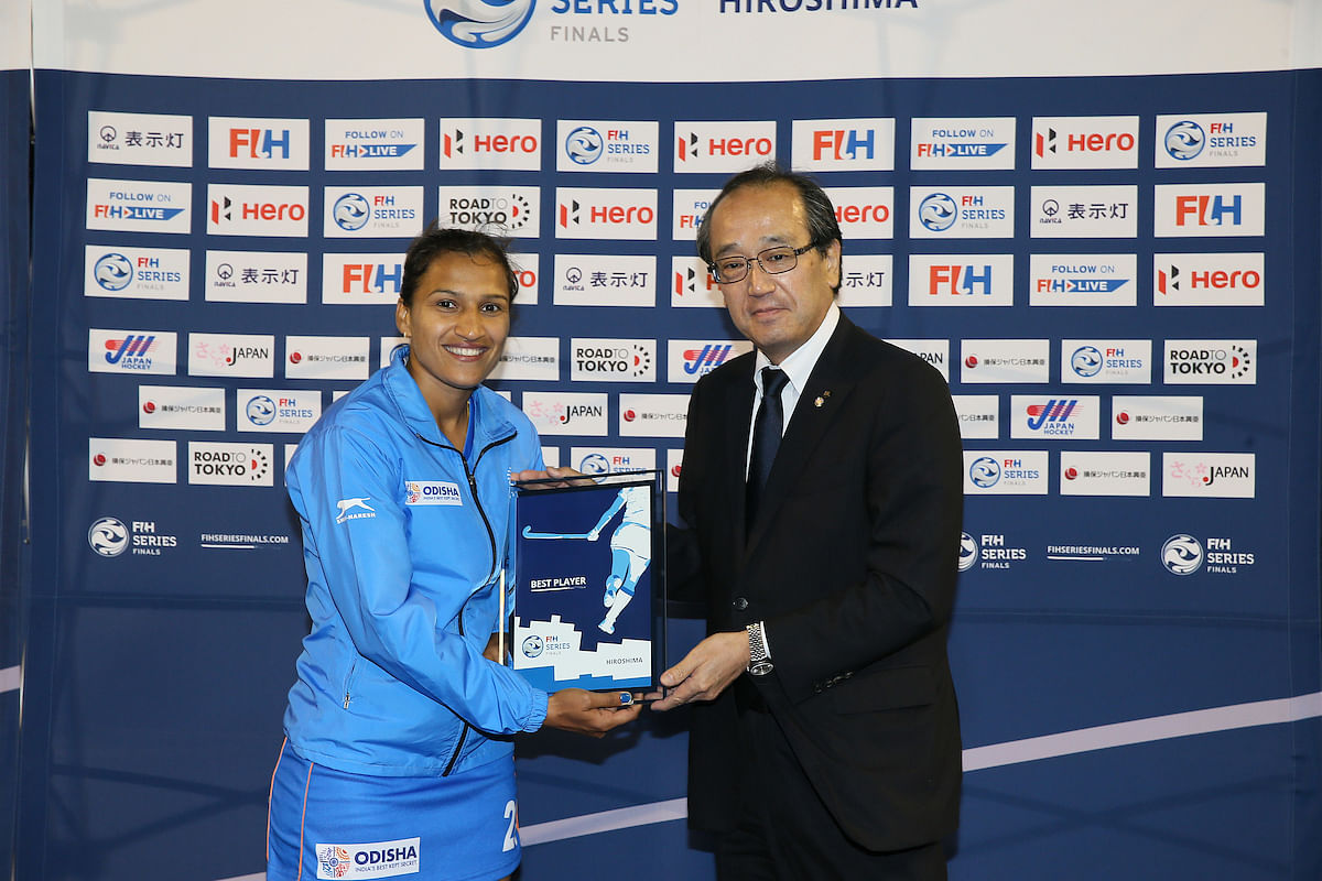 India beat hosts Japan 3-1 in the Final of the the FIH Women’s Series Finals in Hiroshima.