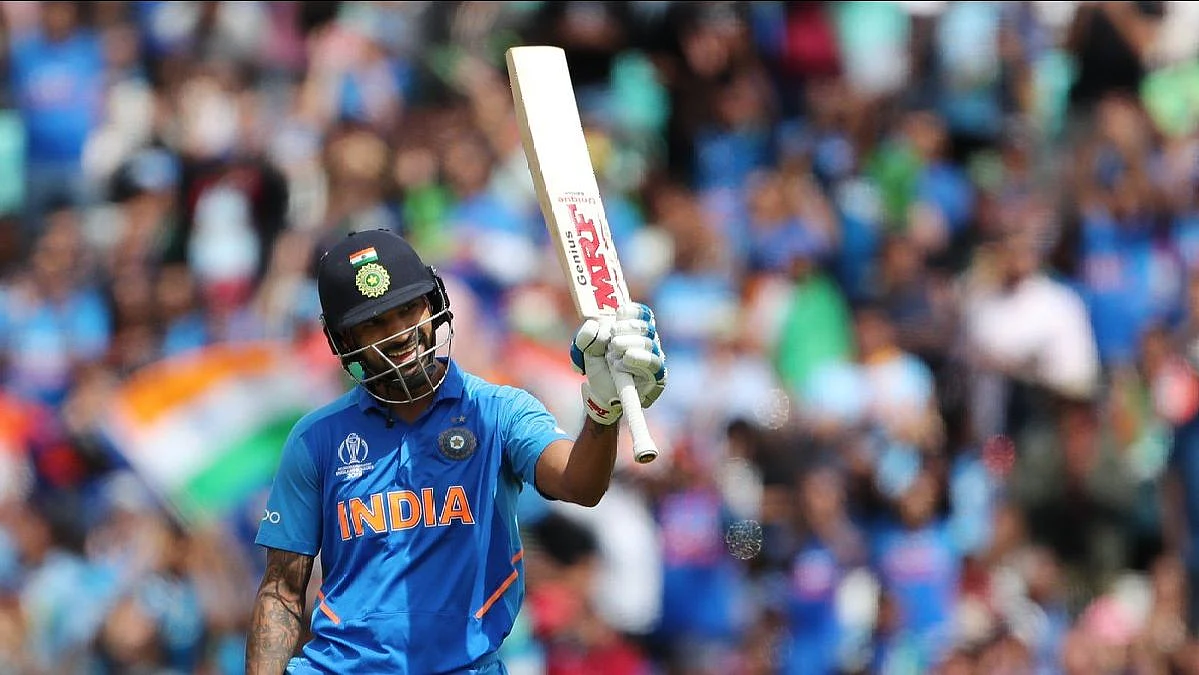 Shikhar Dhawan notched up his 17th ODI ton