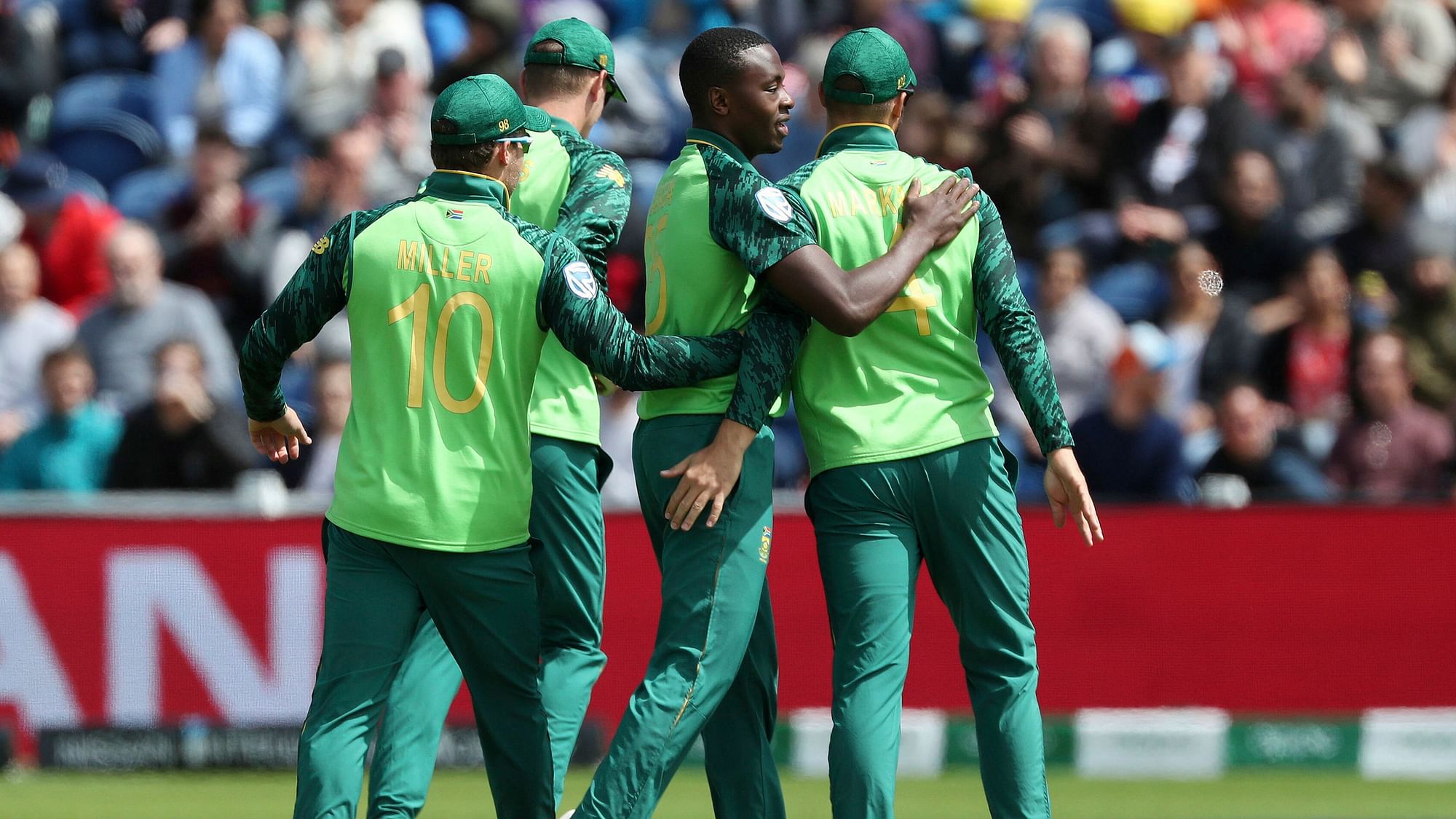 South Africa is level on three points in the bottom half of the table with West Indies, Bangladesh and Pakistan.&nbsp;