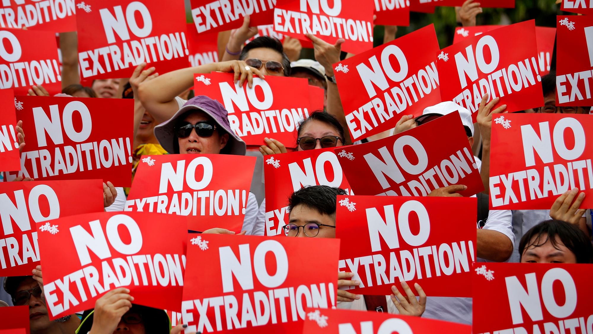 The amendments would allow Hong Kong to extradite people to mainland China to face charges. 
