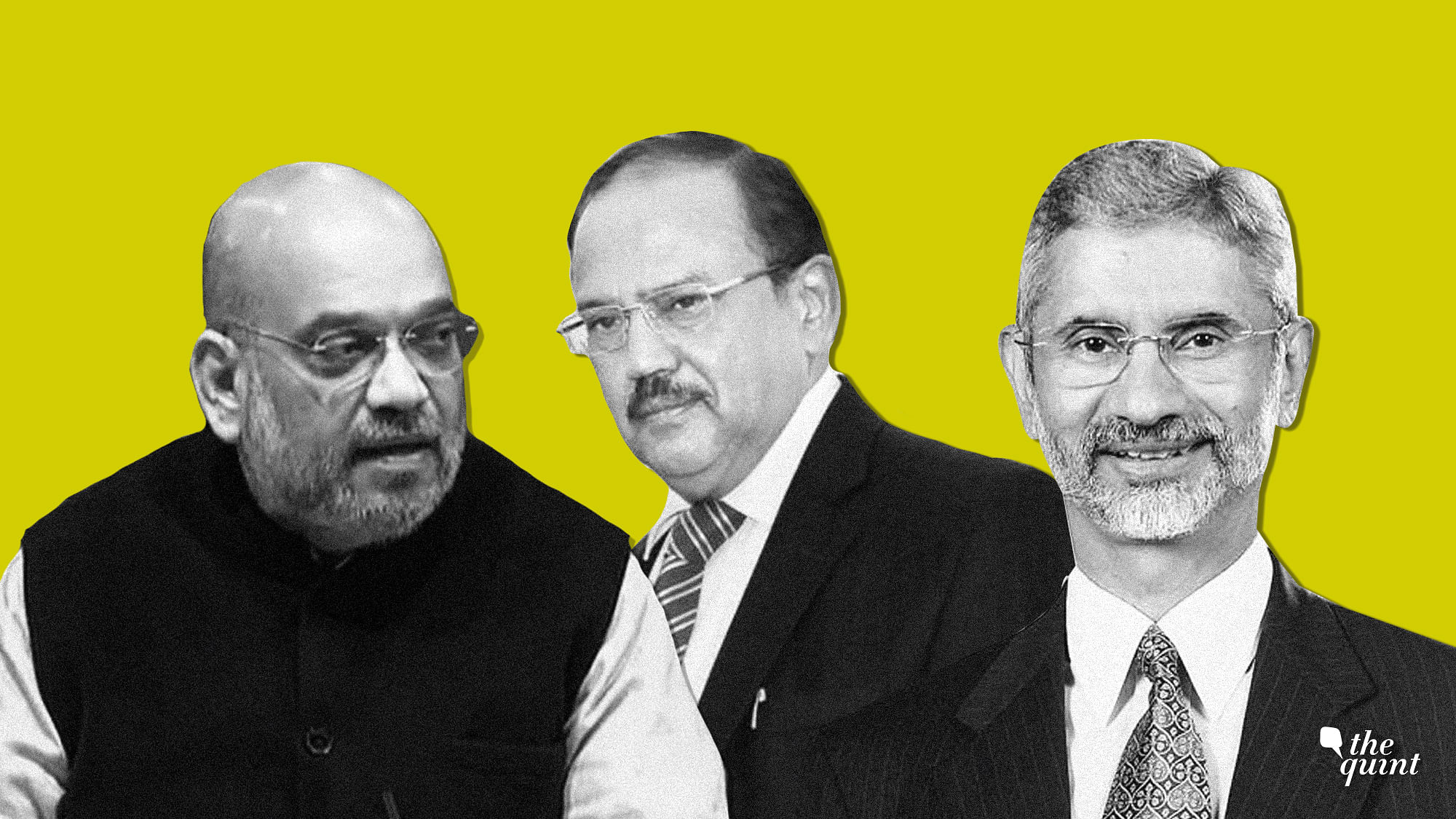 (L-R): Amit Shah, Ajit Doval, S Jaishankar. Image used for representational purposes.