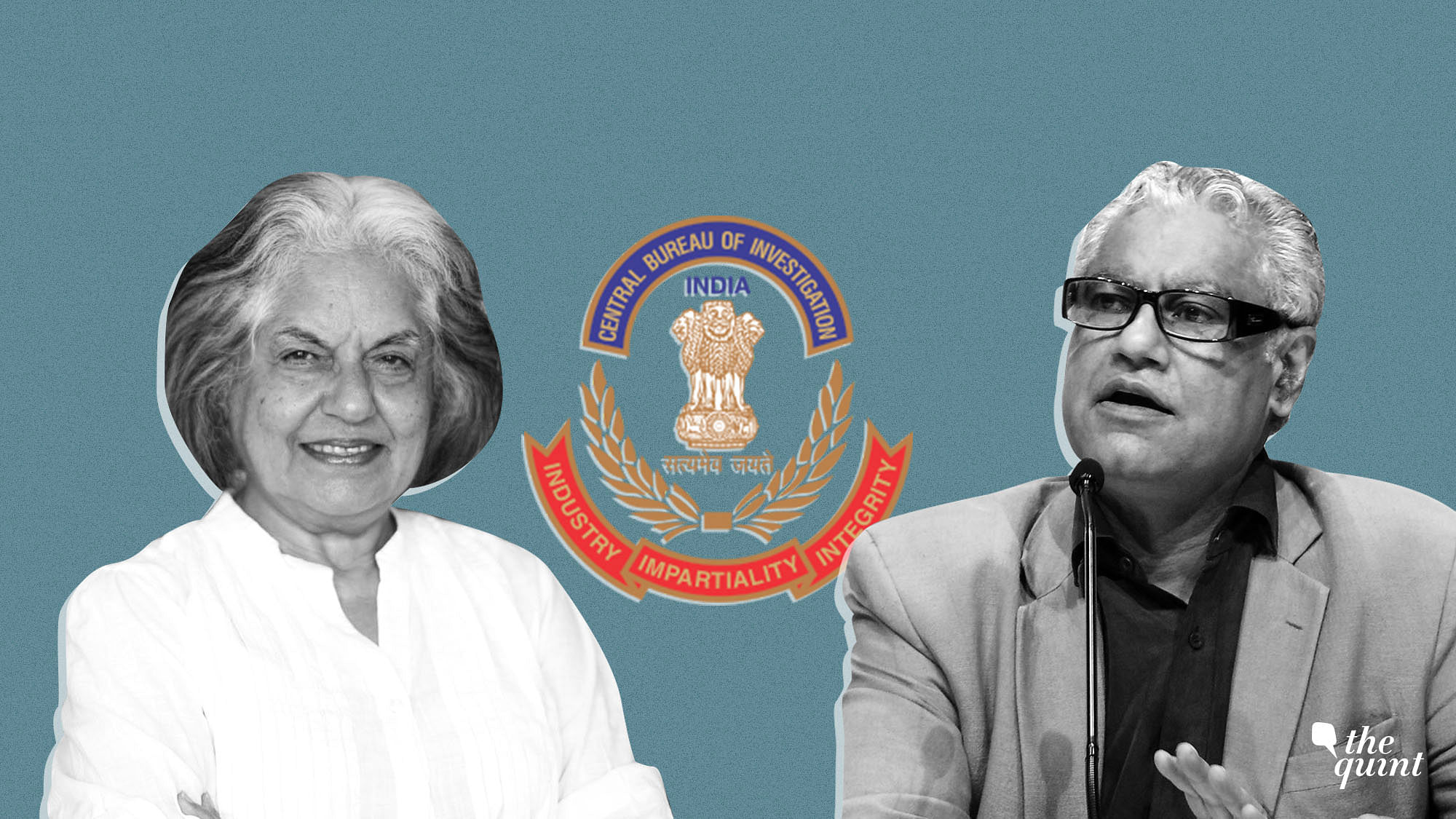 CBI has registered an FIR against NGO Lawyers Collective, founded by senior advocate Indira Jaising (L) and Anand Grover (R).