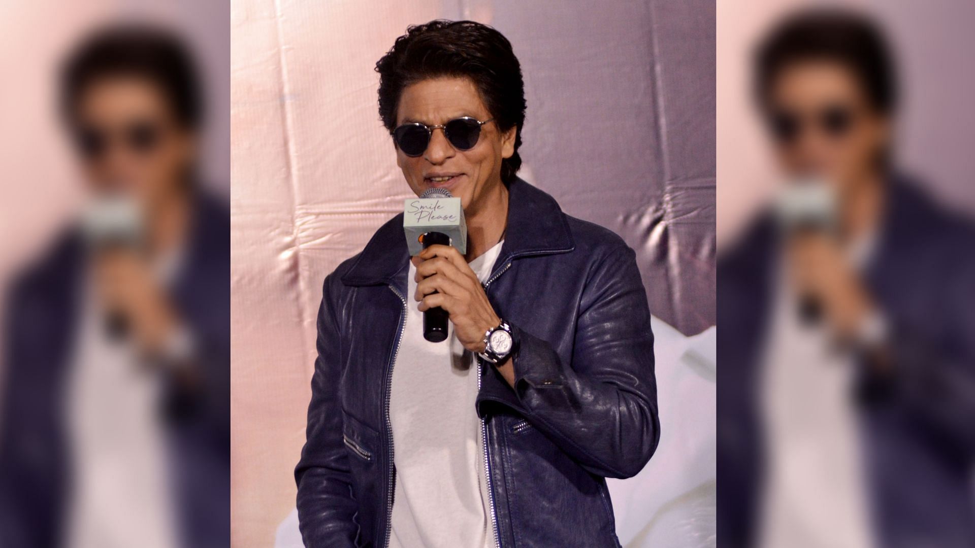 Shah Rukh Khan at the trailer launch of ‘Smile Please’