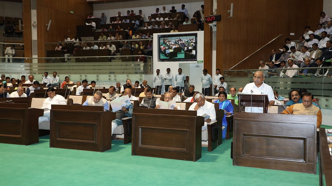 File Photo: Gujarat Assembly during the 2018 Budget Session.