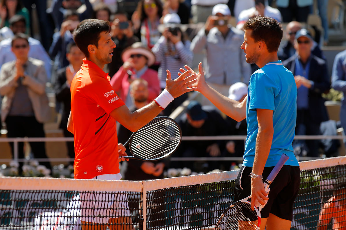 Thiem has ended Novak Djokovic’s 26-match winning streak at Grand Slam tournaments  to reach the French Open final.