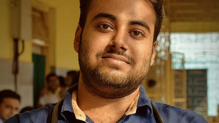 A file image of Dr Paribaha Mukhopadhyay who sustained injuries to his skull in the violence at NRSMCH.