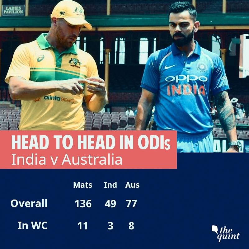 Historically, Australia have dominated India; they’ve defeated India more often than any other team has in ODIs.