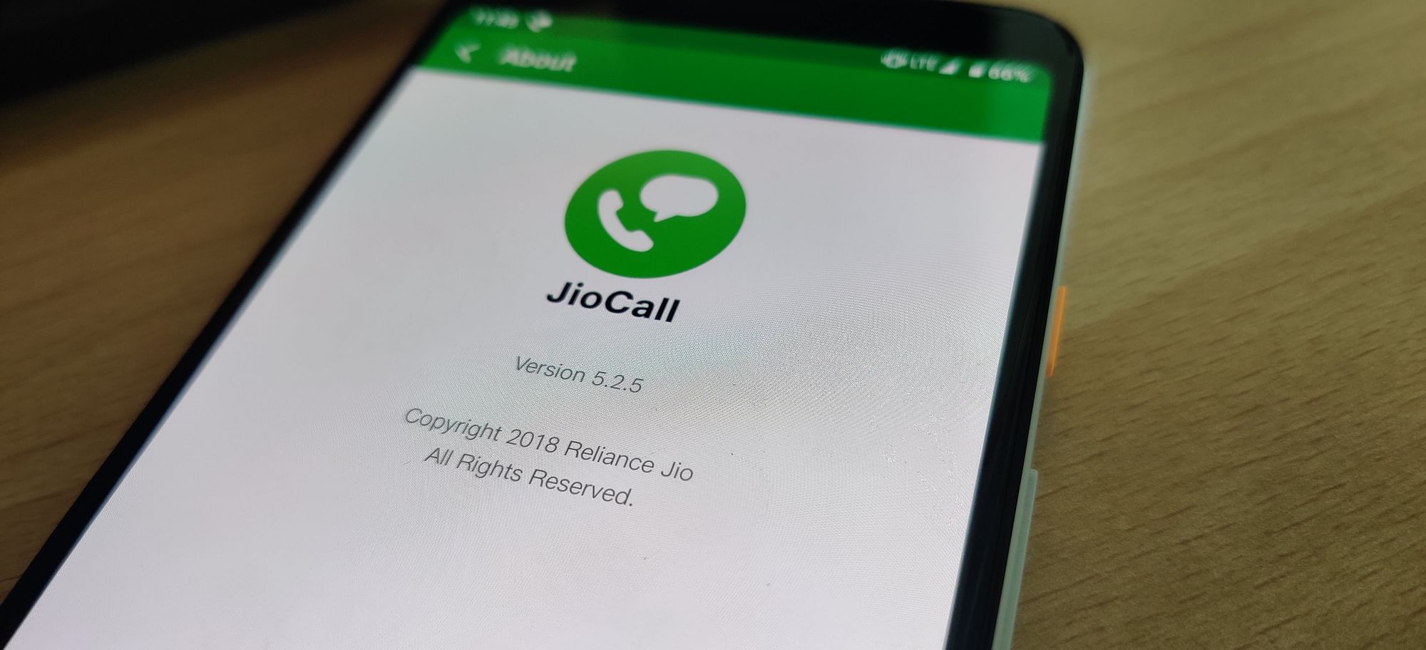 JioCall app upgraded to support landline number.