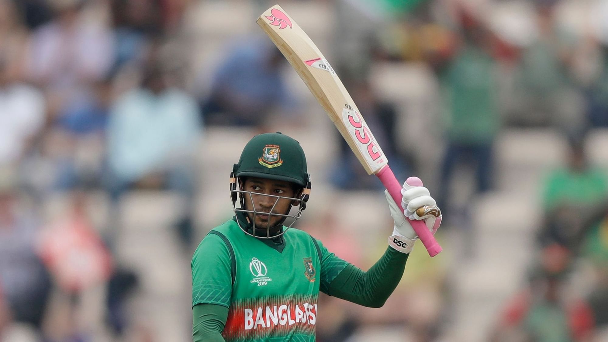 Mushfiqur Rahim’s fighting 83 off 87 balls allowed Bangladesh to post a competitive 262 for seven against Afghanistan in their World Cup clash.