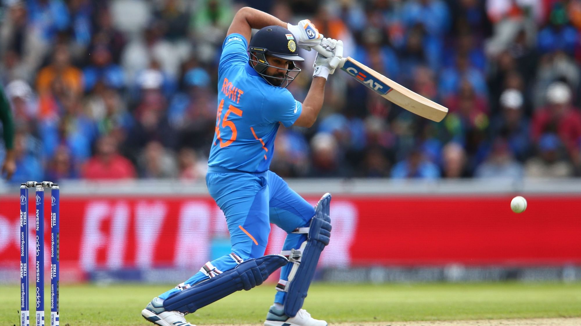 Rohit has scored 319 runs from three matches so far in the World Cup.&nbsp;
