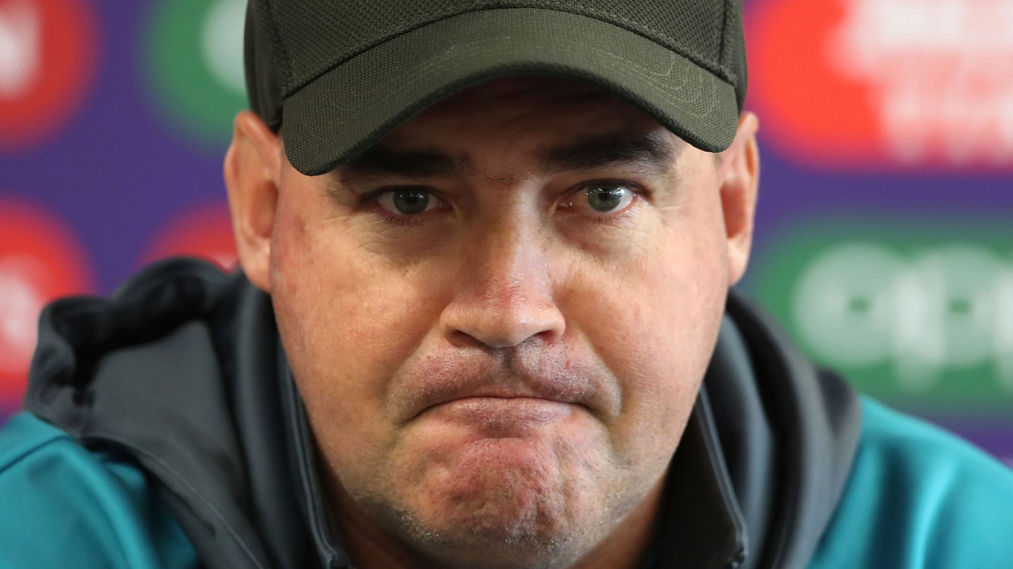Pakistan coach Mickey Arthur at the pre-match conference on Saturday.