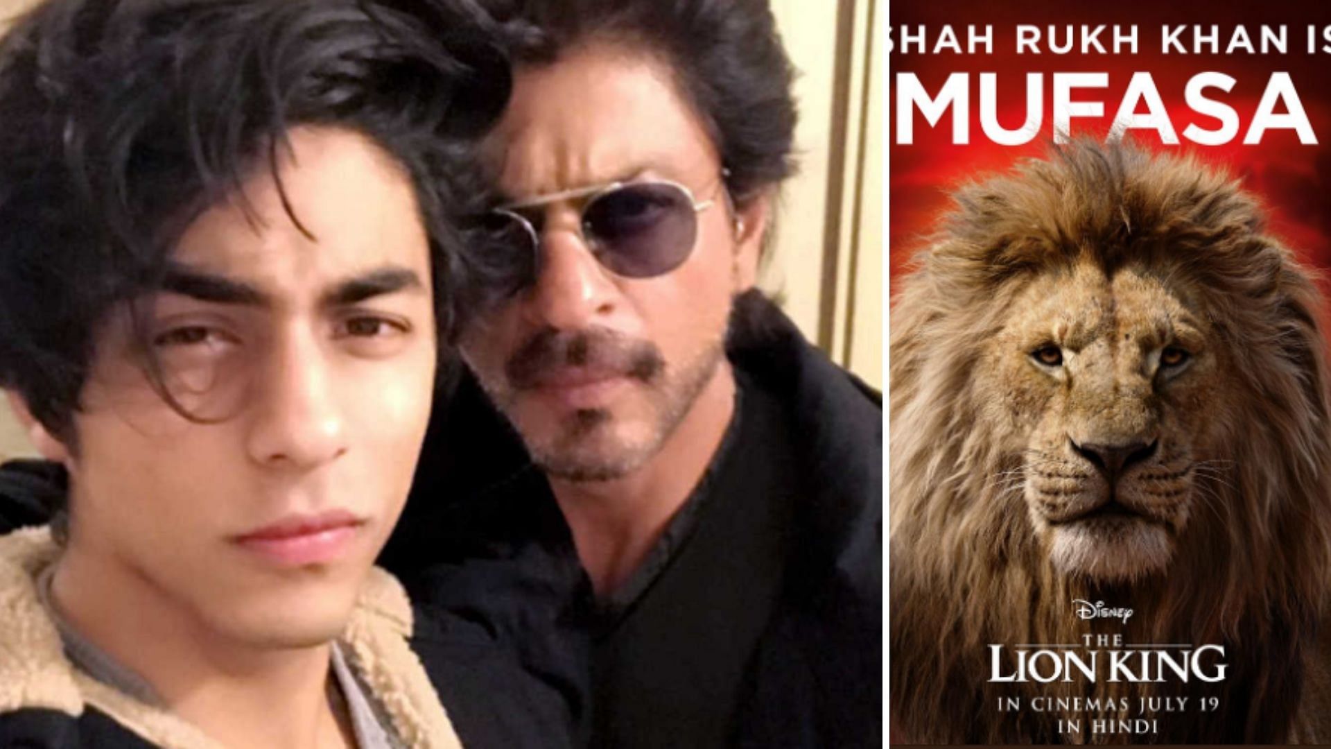 SRK-Aryan Khan to make their reel debut with <i>The Lion King.</i>