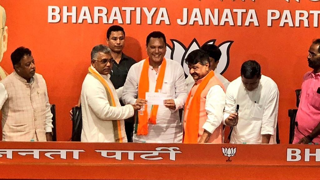 TMC lawmakers joined BJP on Monday, 24 June, at the party headquarters in New Delhi.