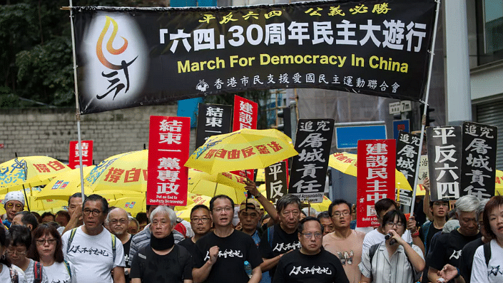 Students & Workers Unite 30 Years After Tiananmen Square Protests