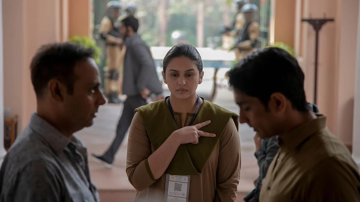 Huma Qureshi in <i>Leila</i>.