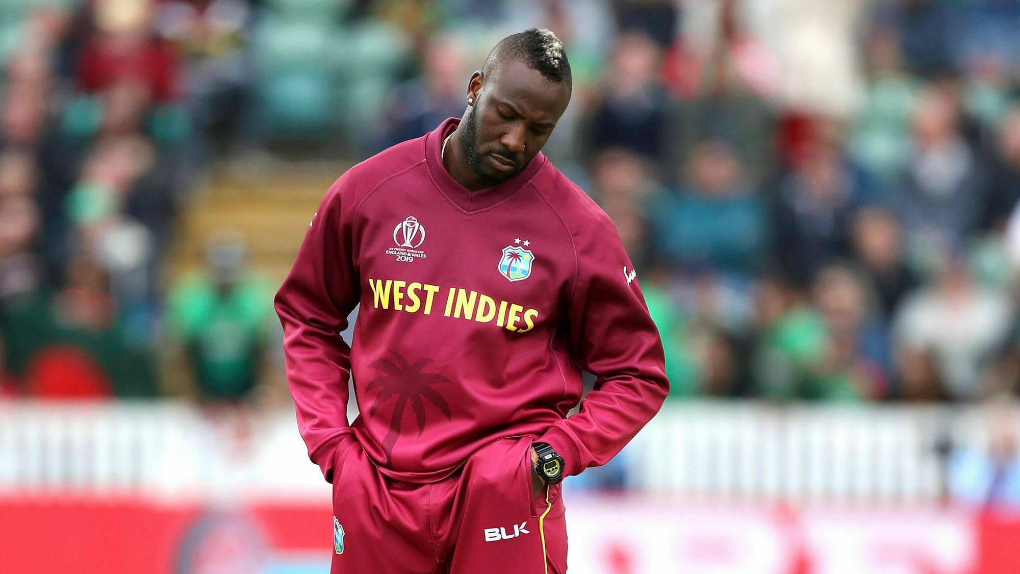 West Indies all-rounder Andre Russell has been ruled out of the rest of ICC World Cup due to injury. 
