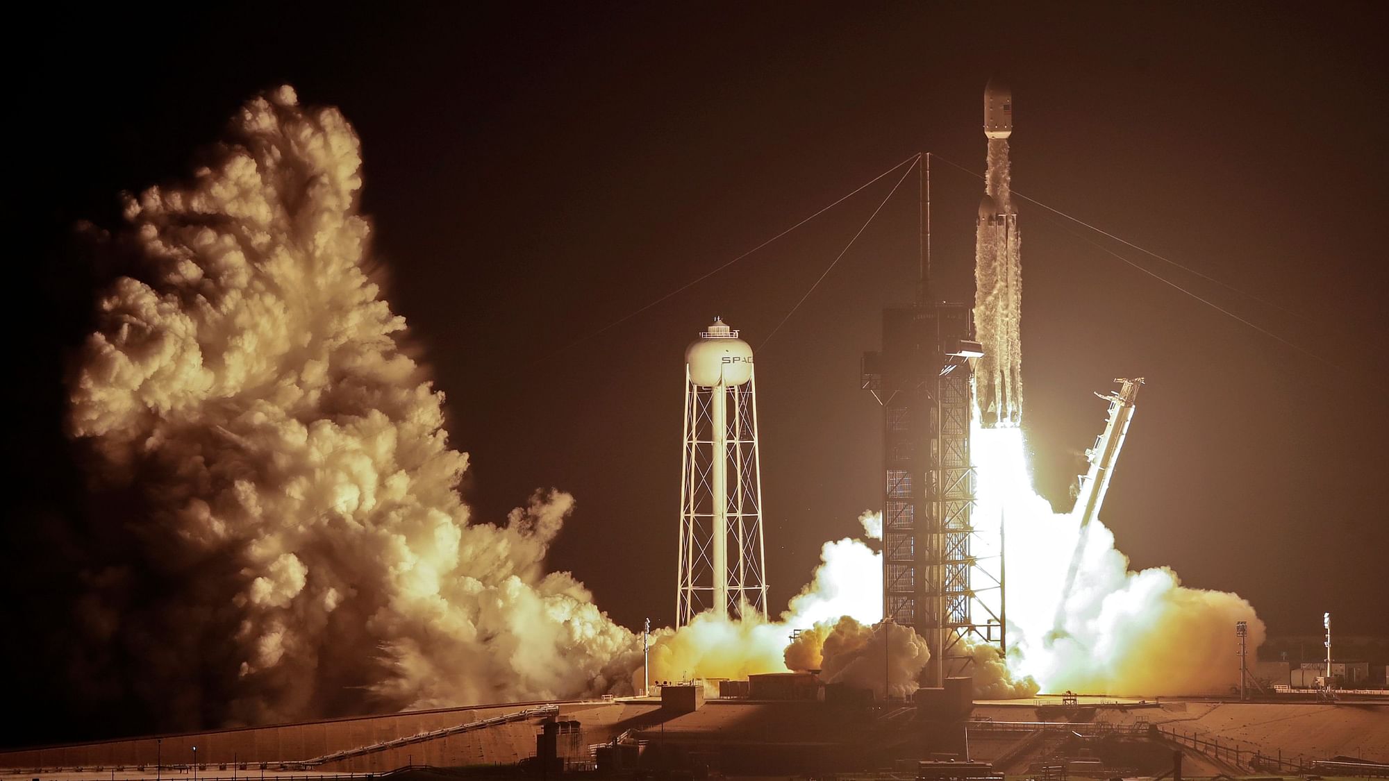  It was the third flight of SpaceX’s Falcon Heavy rocket, but the first ordered by the military.