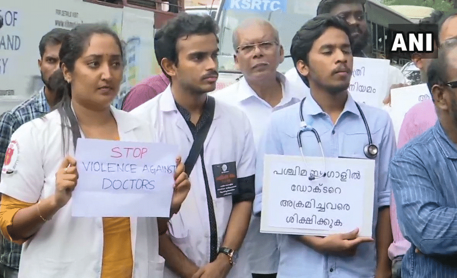 Doctors on Friday held protests across the country, while many hospitals announced a strike.