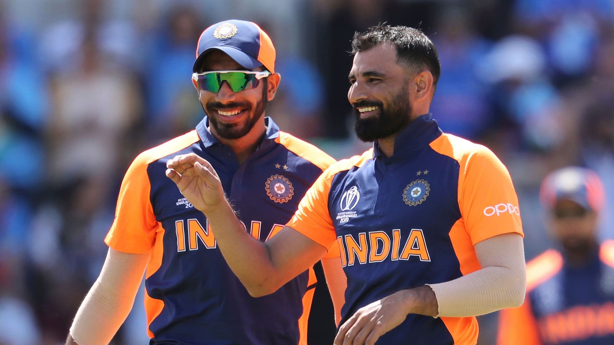 Mohammed Shami picked up a fifer as England were restricted to 337/7 by India in Birmingham.