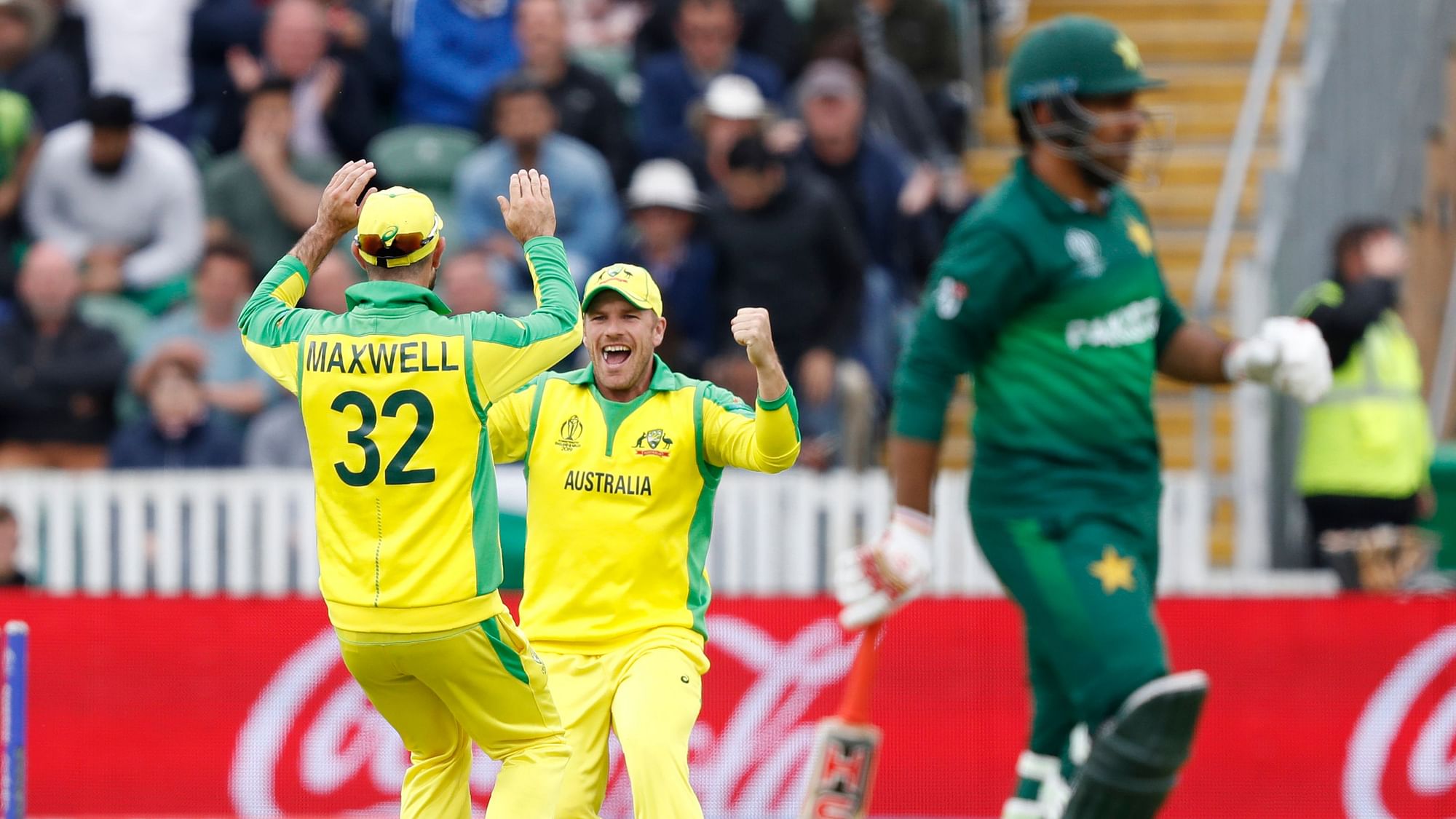Australia beat Pakistan by 41 runs in the ICC World Cup.