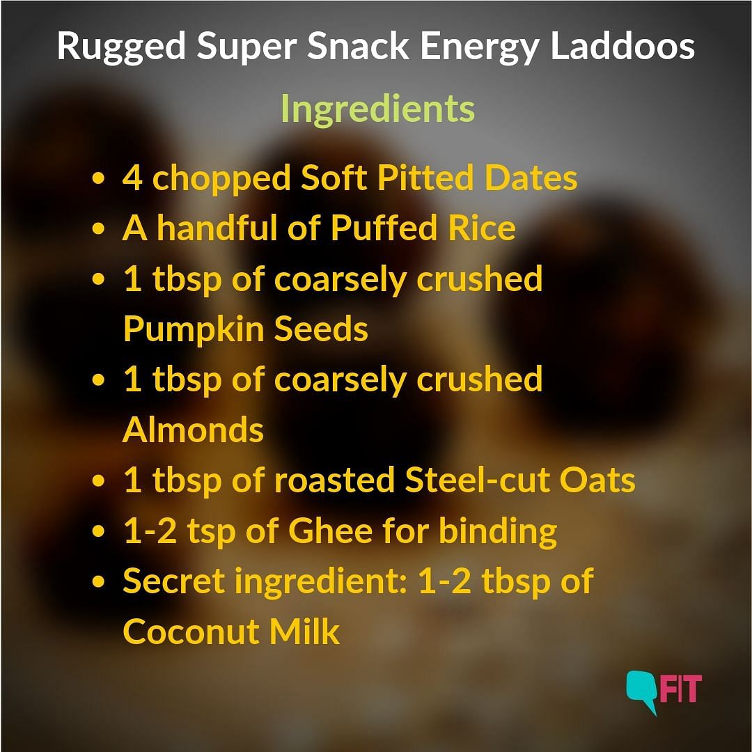 Are you craving something sweet yet healthy? Try these 5 quick and easy DIY protein, energy bars and laddoos.