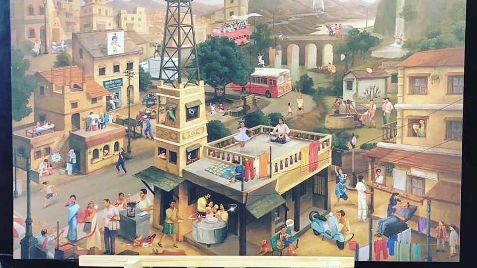 Best 40 Indian Ads Viral Painting: Can you guess all the ads mentioned in this painting?