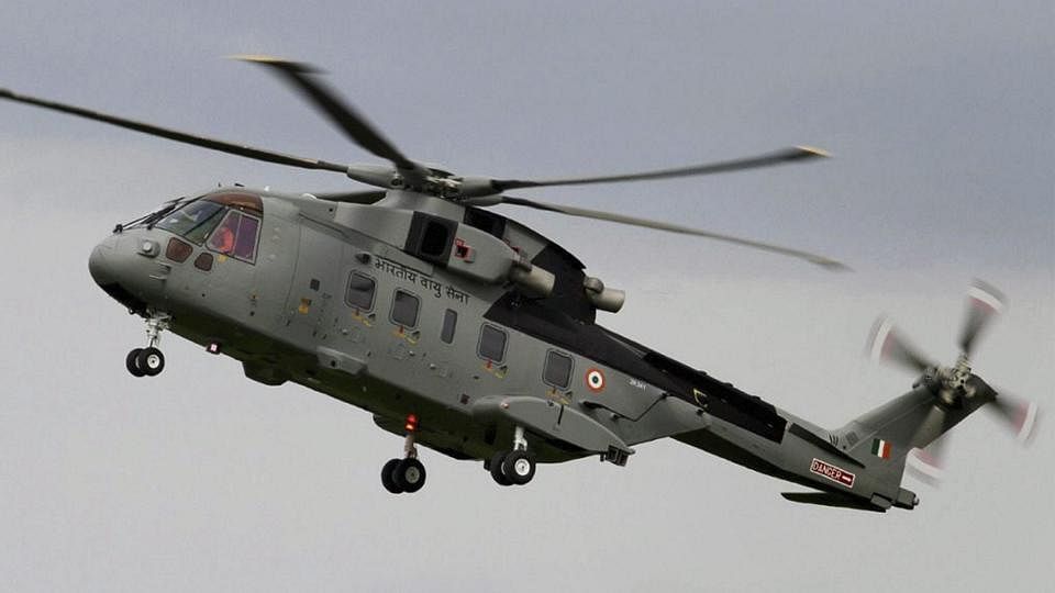 AgustaWestland (AW101) VVIP Airforce Helicopter.