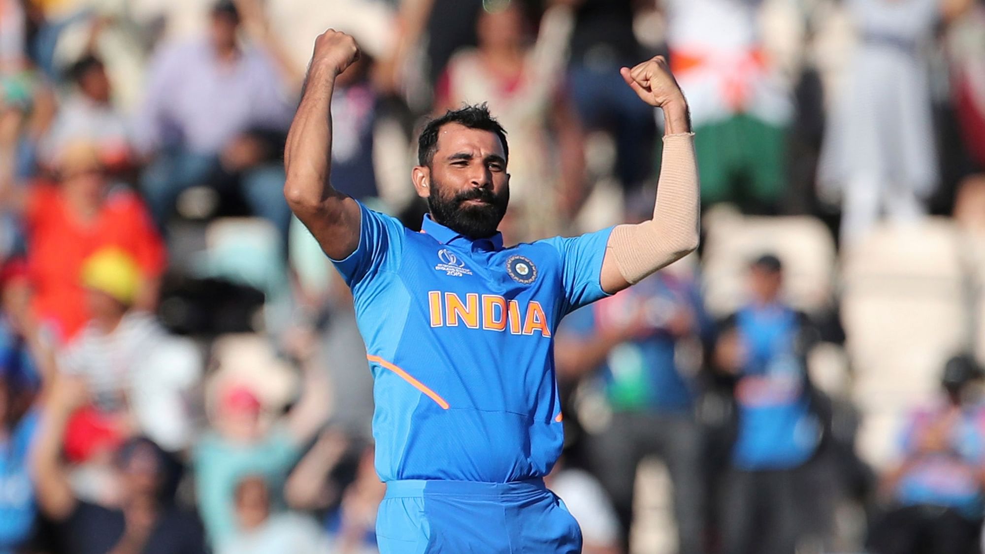Shami finished with figures of 4/40 against Afghanistan.&nbsp;