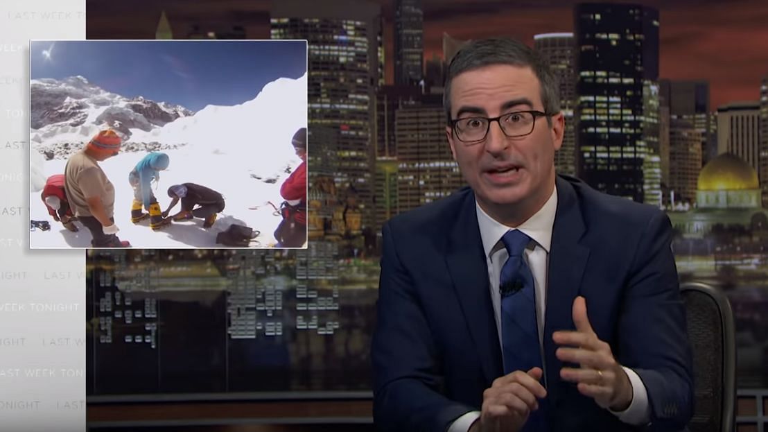 John Oliver Examines the ‘Mt Everest of Irresponsible Decisions’