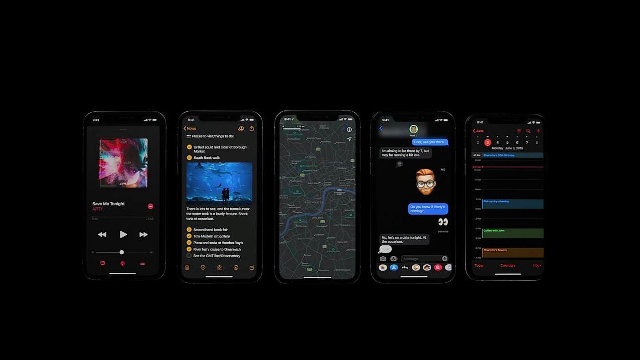 Dark mode is making its way to iOS 13 this year.