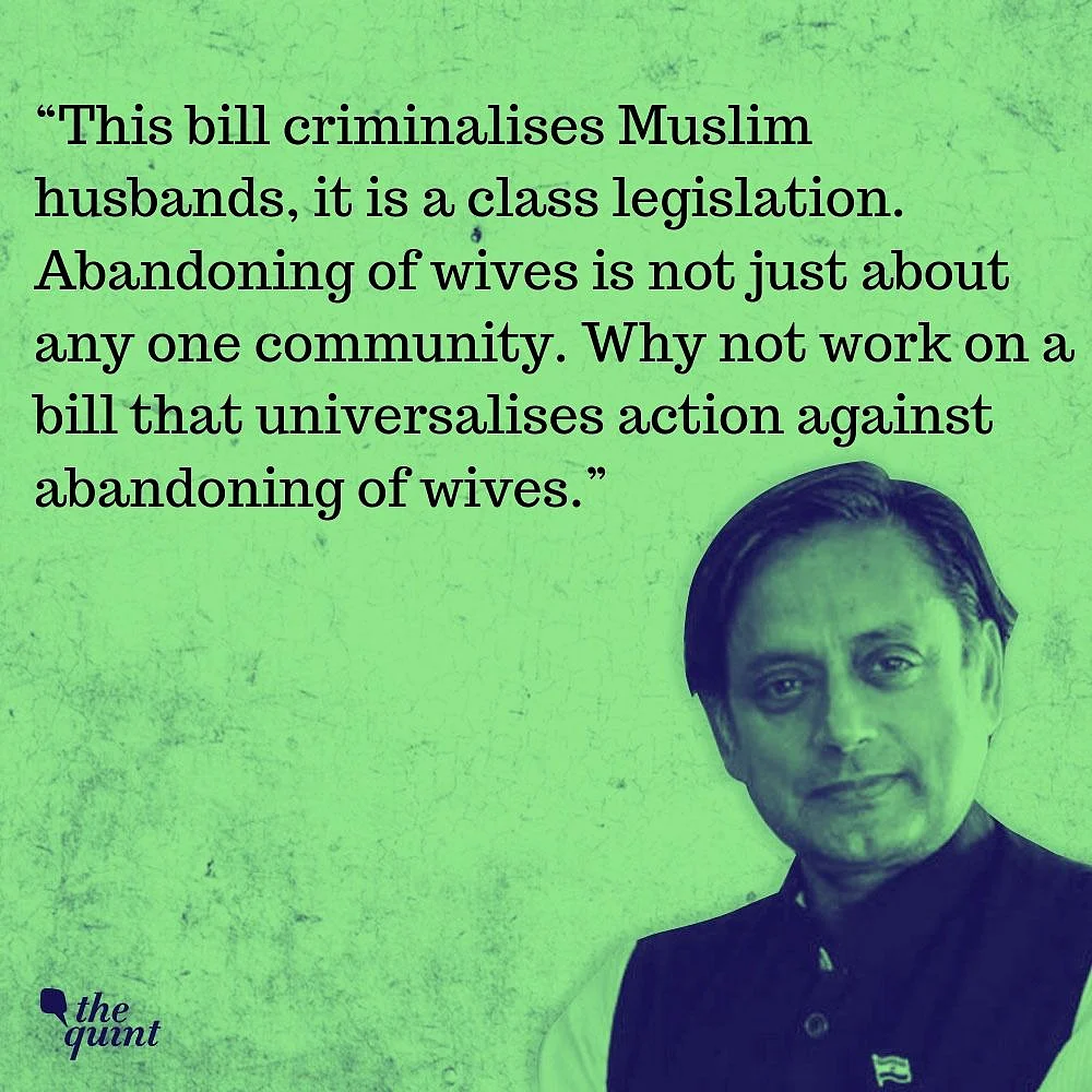 Modi Govt Tables Triple Talaq Bill, Cong Says ‘Class Legislation’