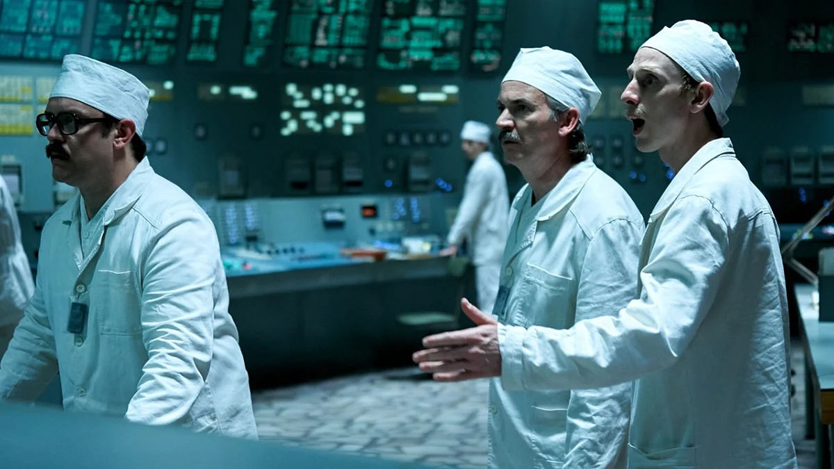 A still from the show <i>Chernobyl</i>.