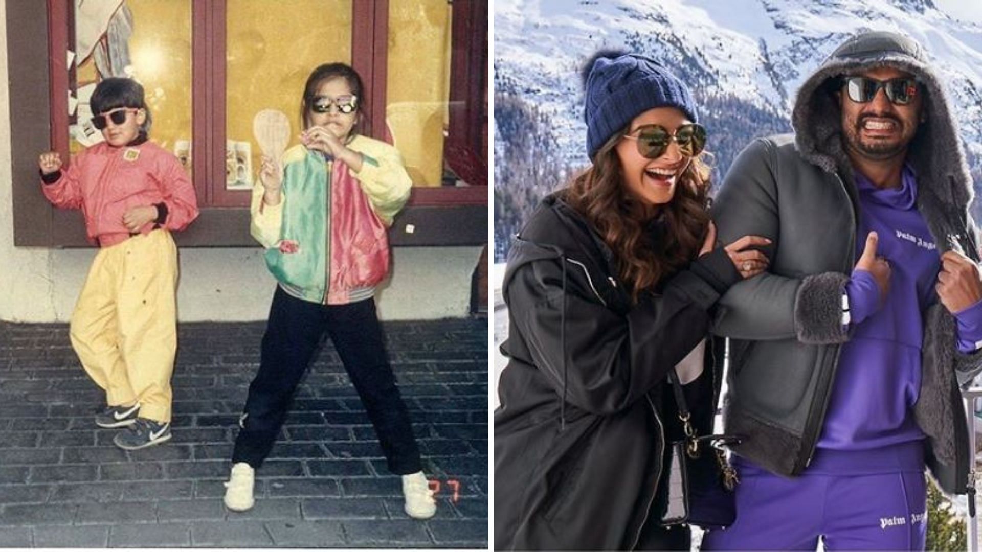 Sonam shared these adorable pictures on Arjun’s birthday