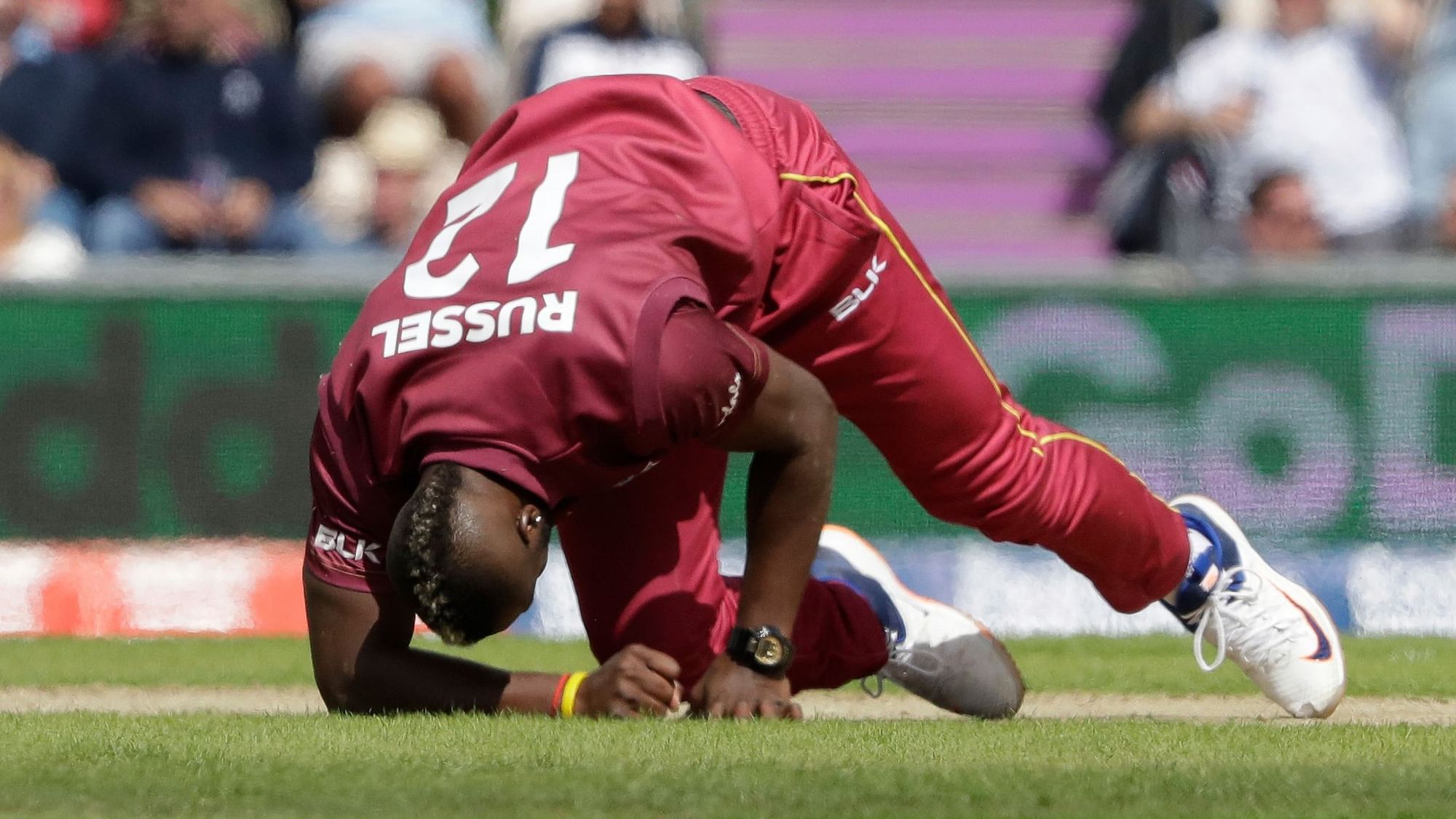 Andre Russell was ruled out of the ICC World Cup due to a knee injury.