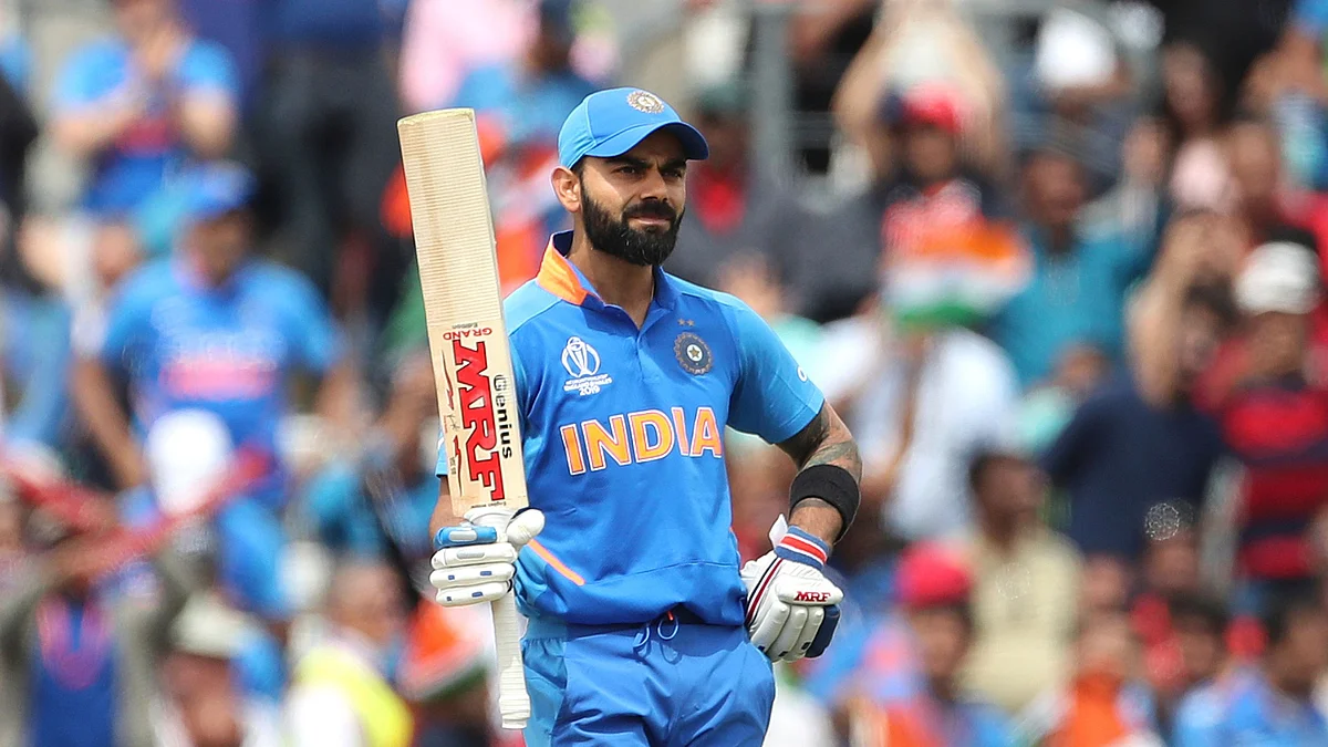 Virat Kohli scored 82 off 77 balls.