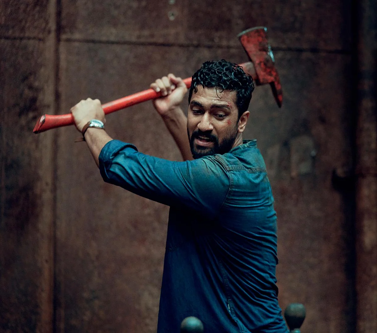 Vicky Kaushal in a still from the horror film <i>Bhoot: Part One - The Haunted Ship</i>