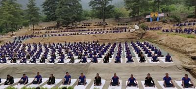 Thousands mark International Yoga Day in Delhi
