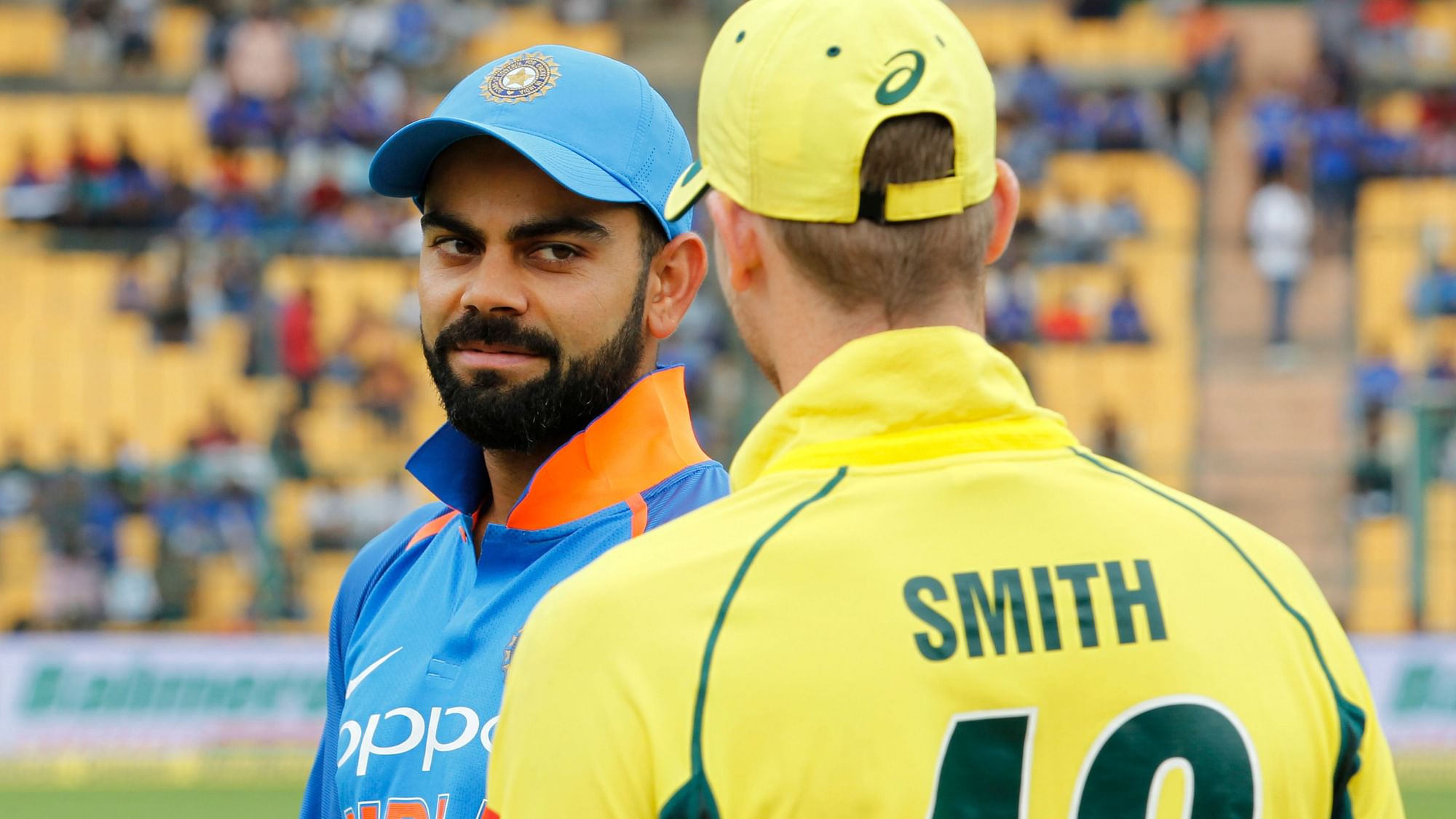 Steve Smith thanked Virat Kohli for his gesture when he asked fans to stop booing him at the 2019 World Cup.